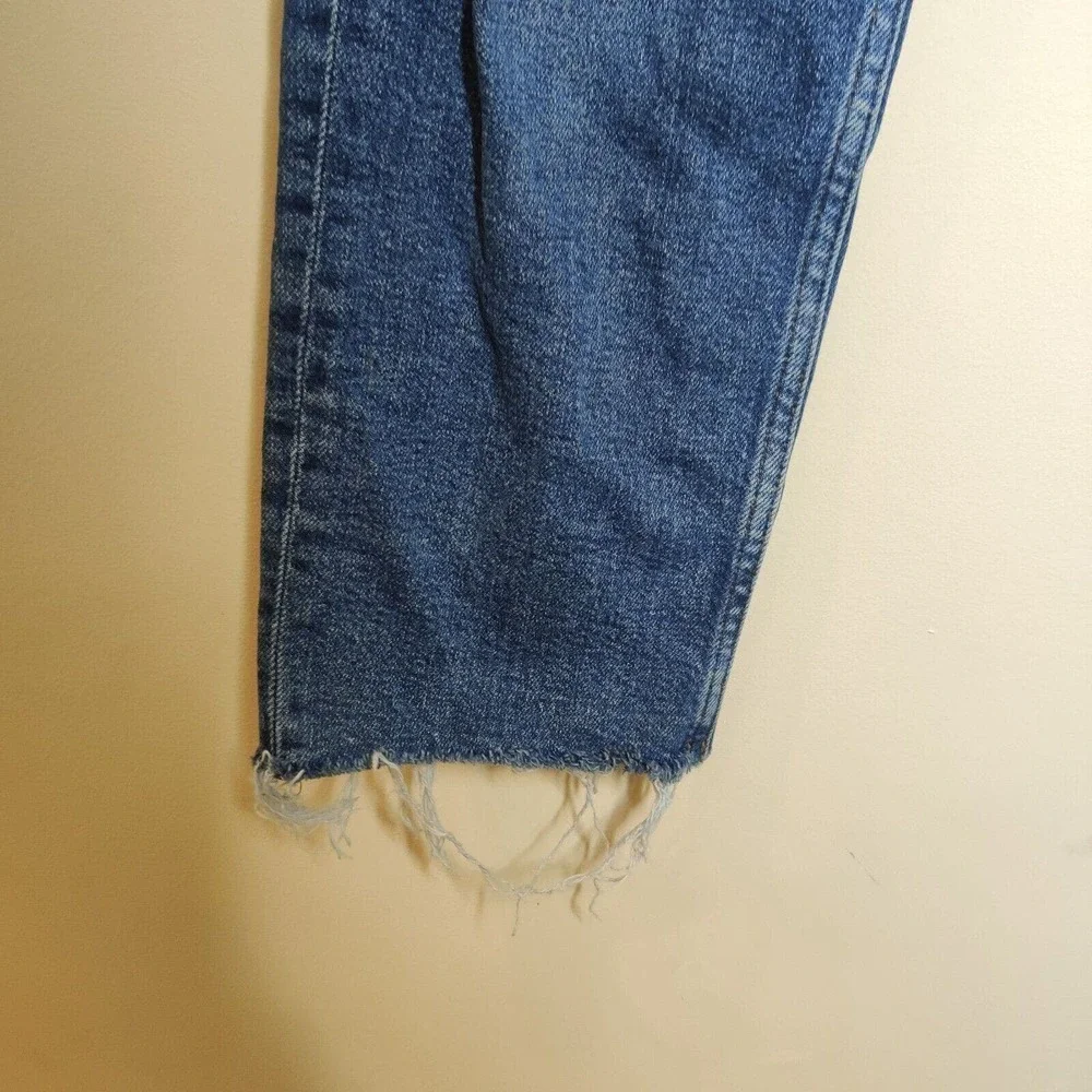 Re/Done Jeans 70 Ultra High Rise Distressed Denim Vintage‎